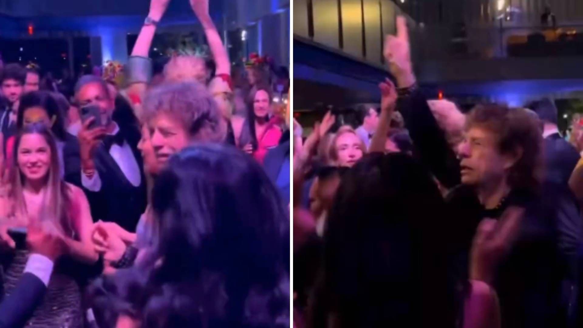 ¡Hasta el Suelo! Captan a Mick Jagger Perreando en Fiesta