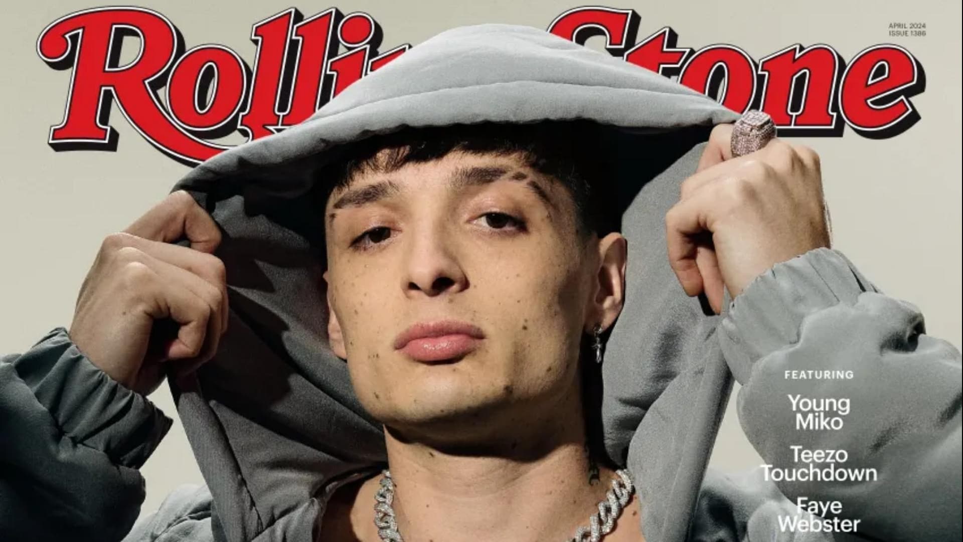 Peso Pluma es Portada de la Rolling Stone: ‘El Mick Jagger Mexicano’