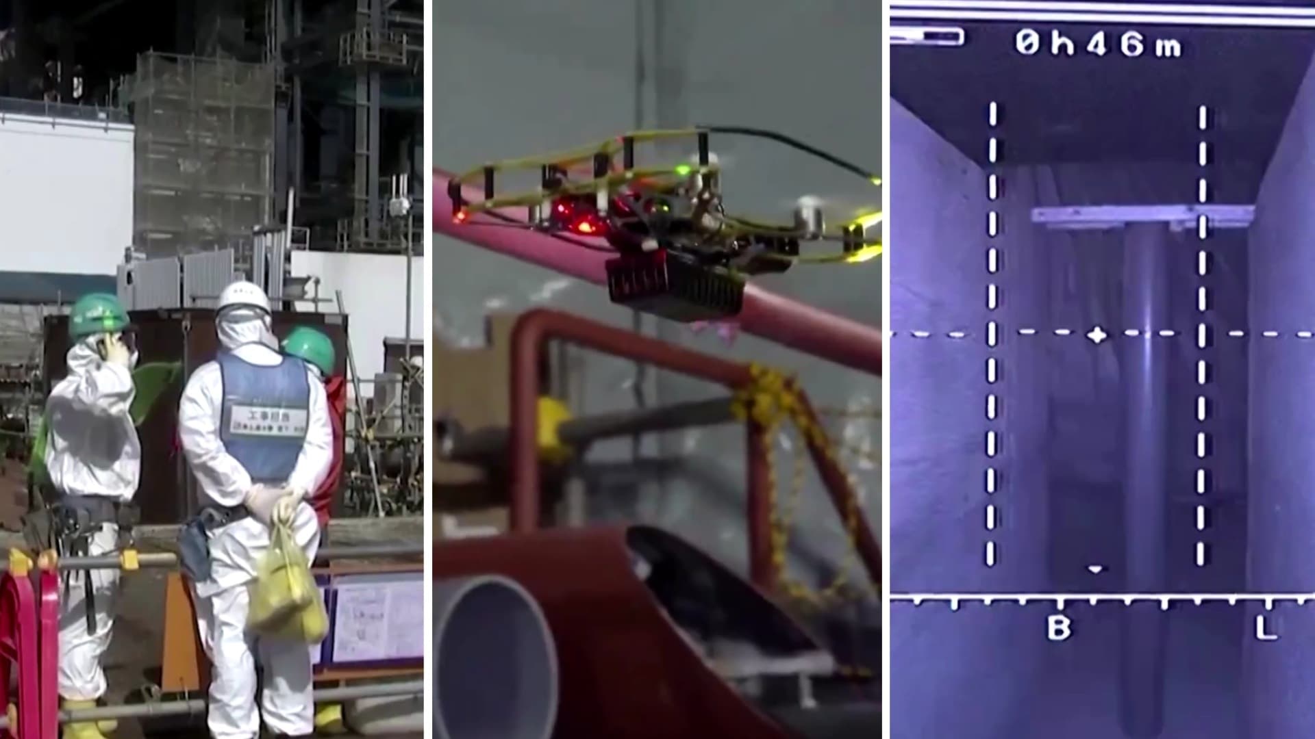 Pequeño Dron Ingresa a Reactor Dañado de Fukushima para Examinar Restos