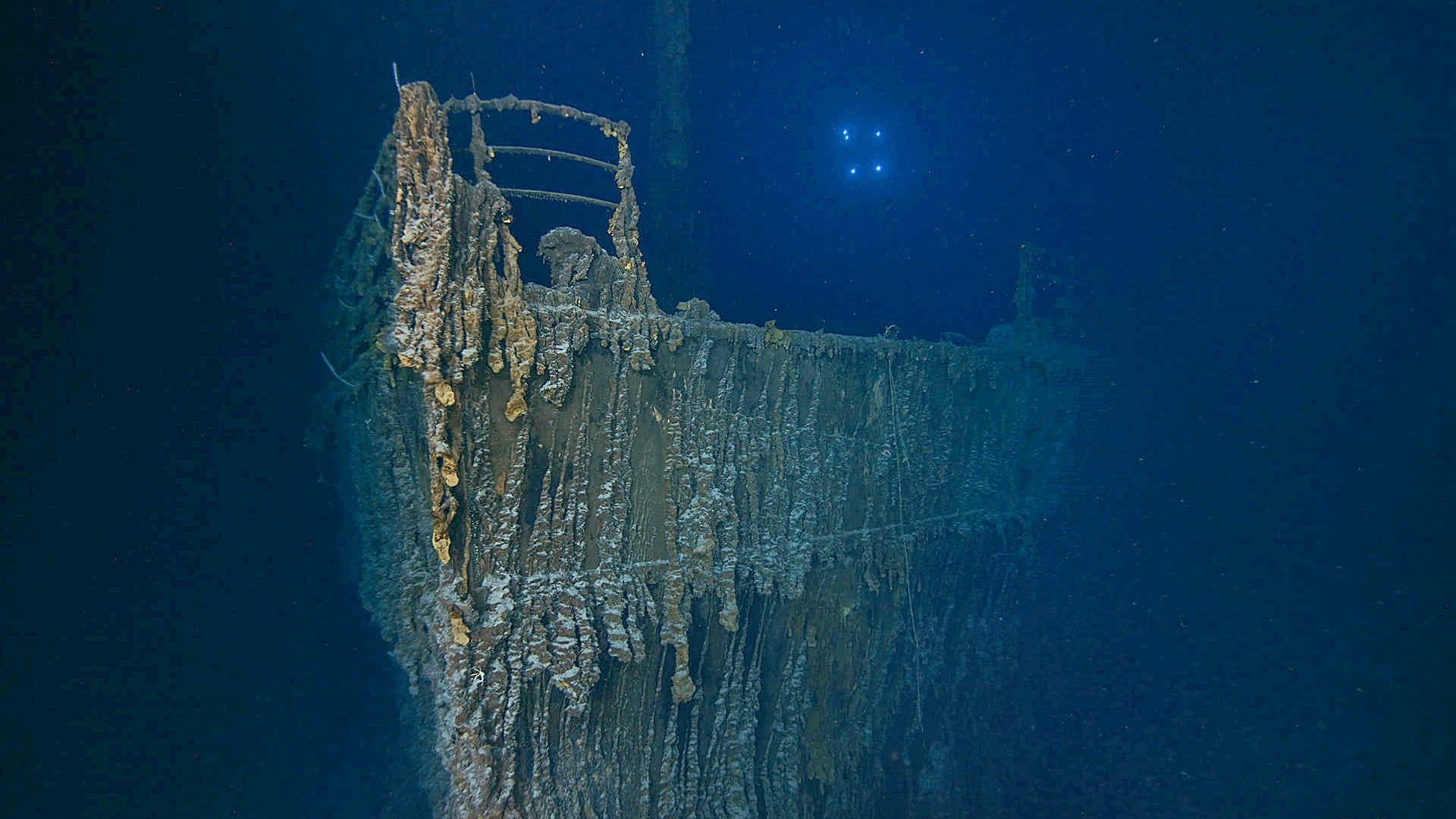 Recuperan Estatua en Nueva Expedición al Titanic; Fotos Muestran Deterioro del Barco