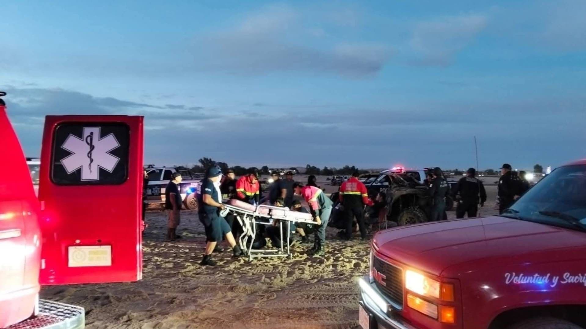 Menor de Edad Rescatado por Pescadores en Mar del Golfo de Santa Clara en San Luis Río Colorado