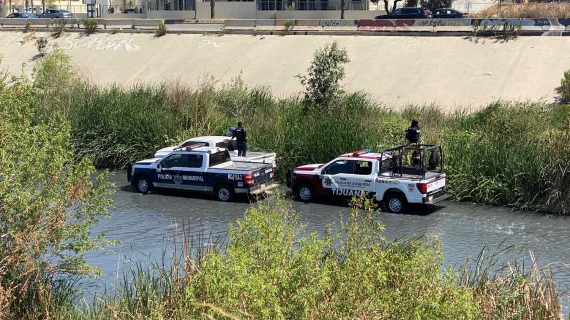 Localizan Cuerpo en Canalización del Río en Tijuana Durante Jornada de Búsqueda