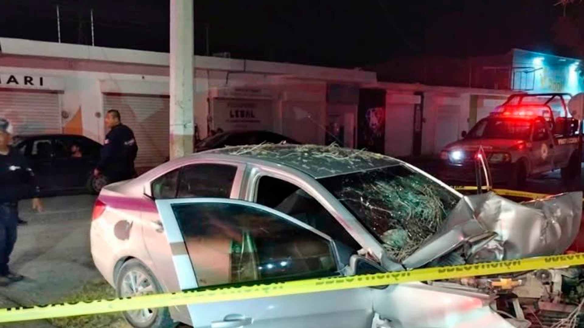 Muere Joven Luego de Chocar Contra Árbol en La Laguna