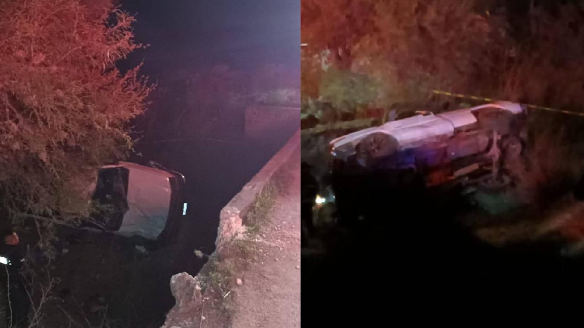 Camioneta Cae Hacia un Río tras Volcadura Dejando una Mujer Sin Vida en Querétaro