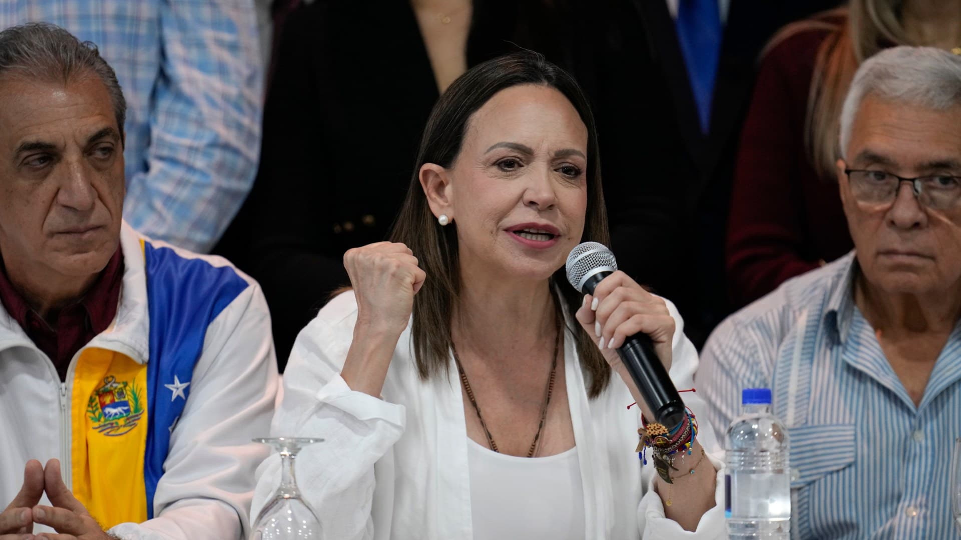 María Corina Machado Dice Que Buscará Presidencia de Venezuela en “Elecciones Limpias y Libres”
